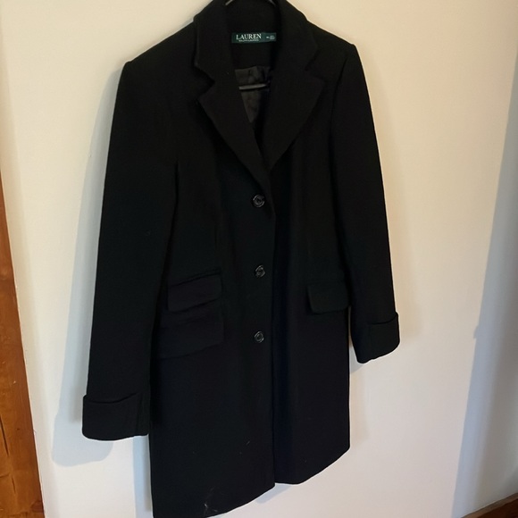 Ralph Lauren Classic Notched Collar Walker Coat - Picture 9 of 12